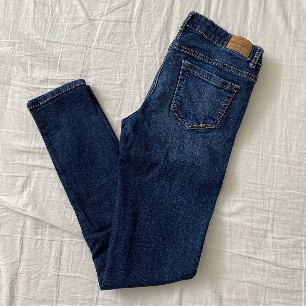 Aeropostale Deconstructed‎ Skinny Jeans
